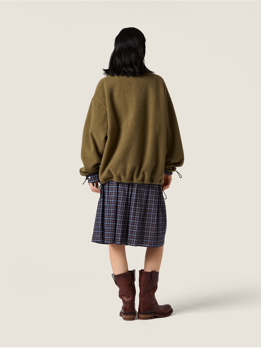 Miu Miu Fleece zipper jacket It36 - Picture 4 of 5